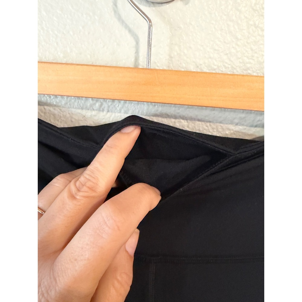 Allbirds Natural Legging Women S Black High Rise Merino Wool Tencel Activewear - Picture 4 of 7
